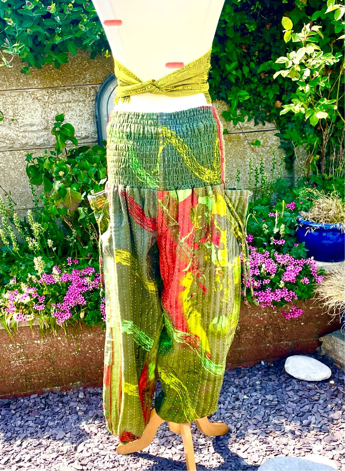 Vintage Kantha Harem Pants