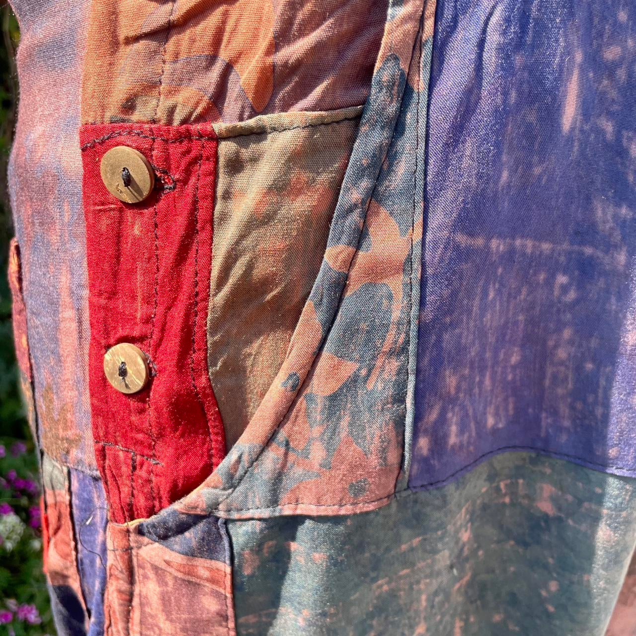 Vintage Patchwork Dungarees