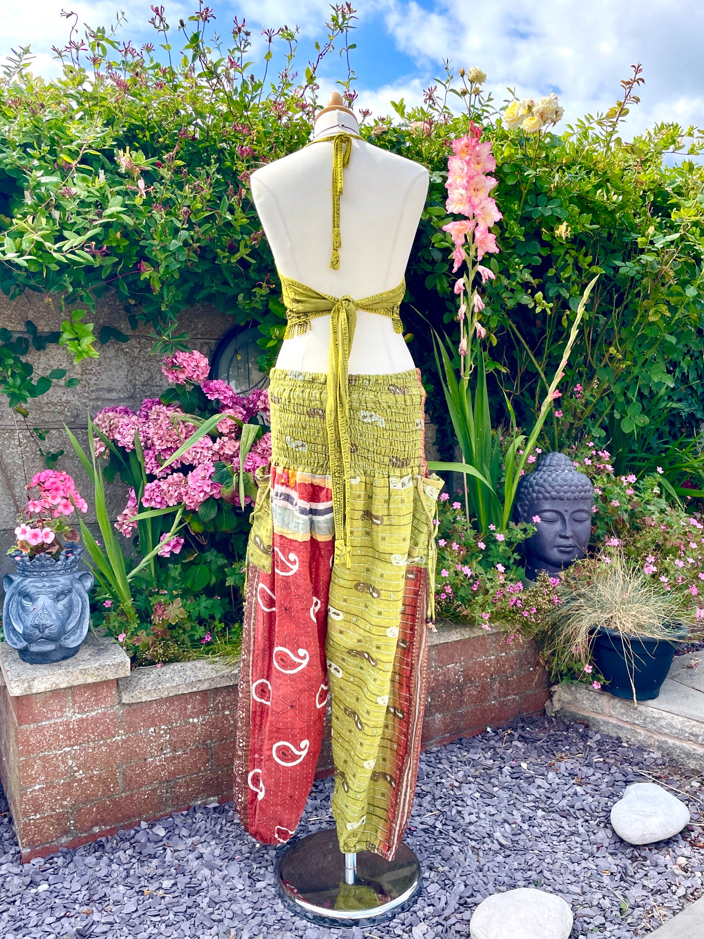 Vintage Kantha Harem Pants