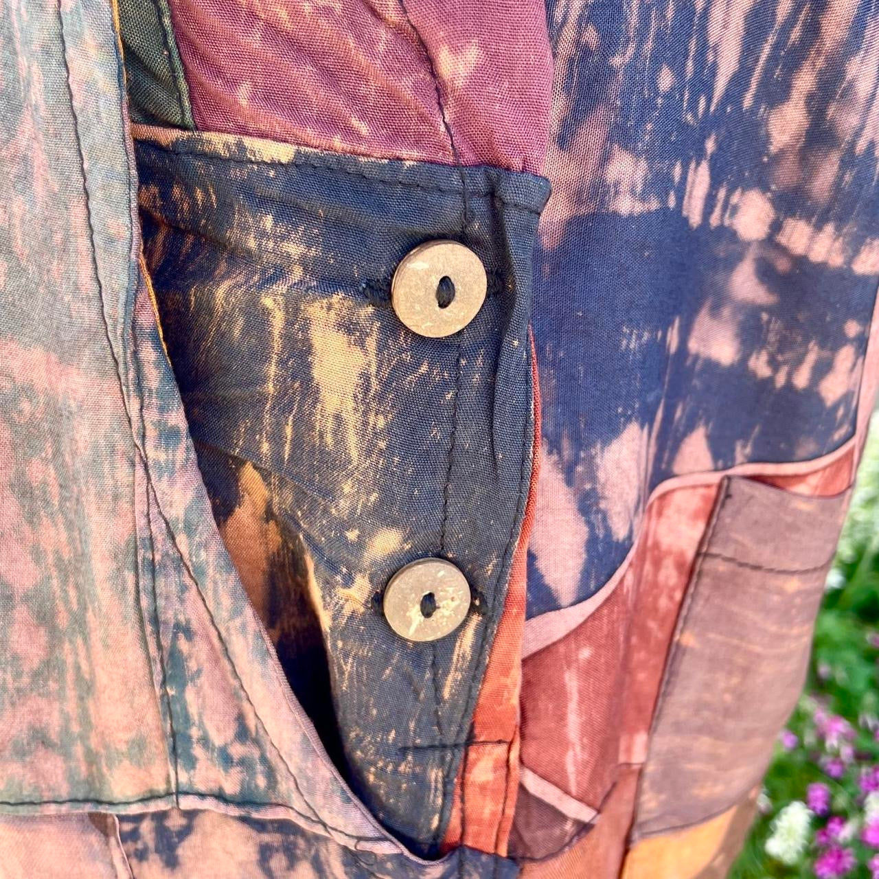 Vintage Patchwork Dungarees