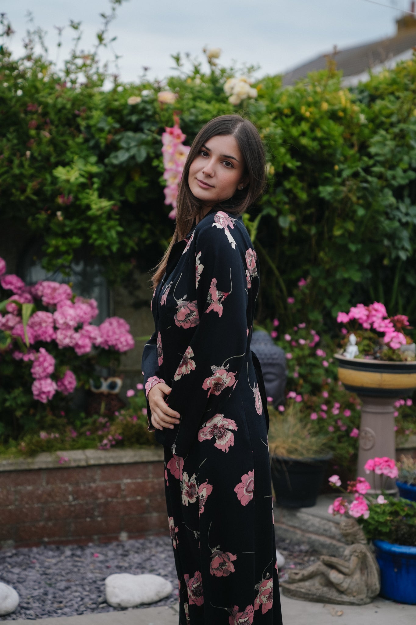 Floral Shirt Dress NWT Animale by Jacques Ruc