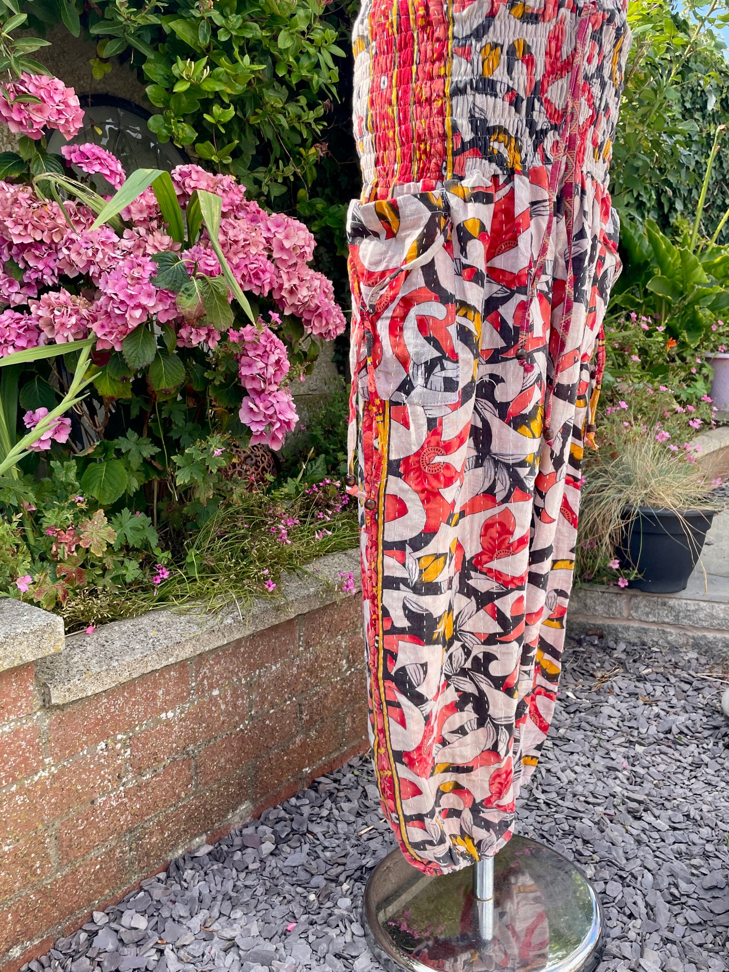 Vintage Kantha Harem Pants