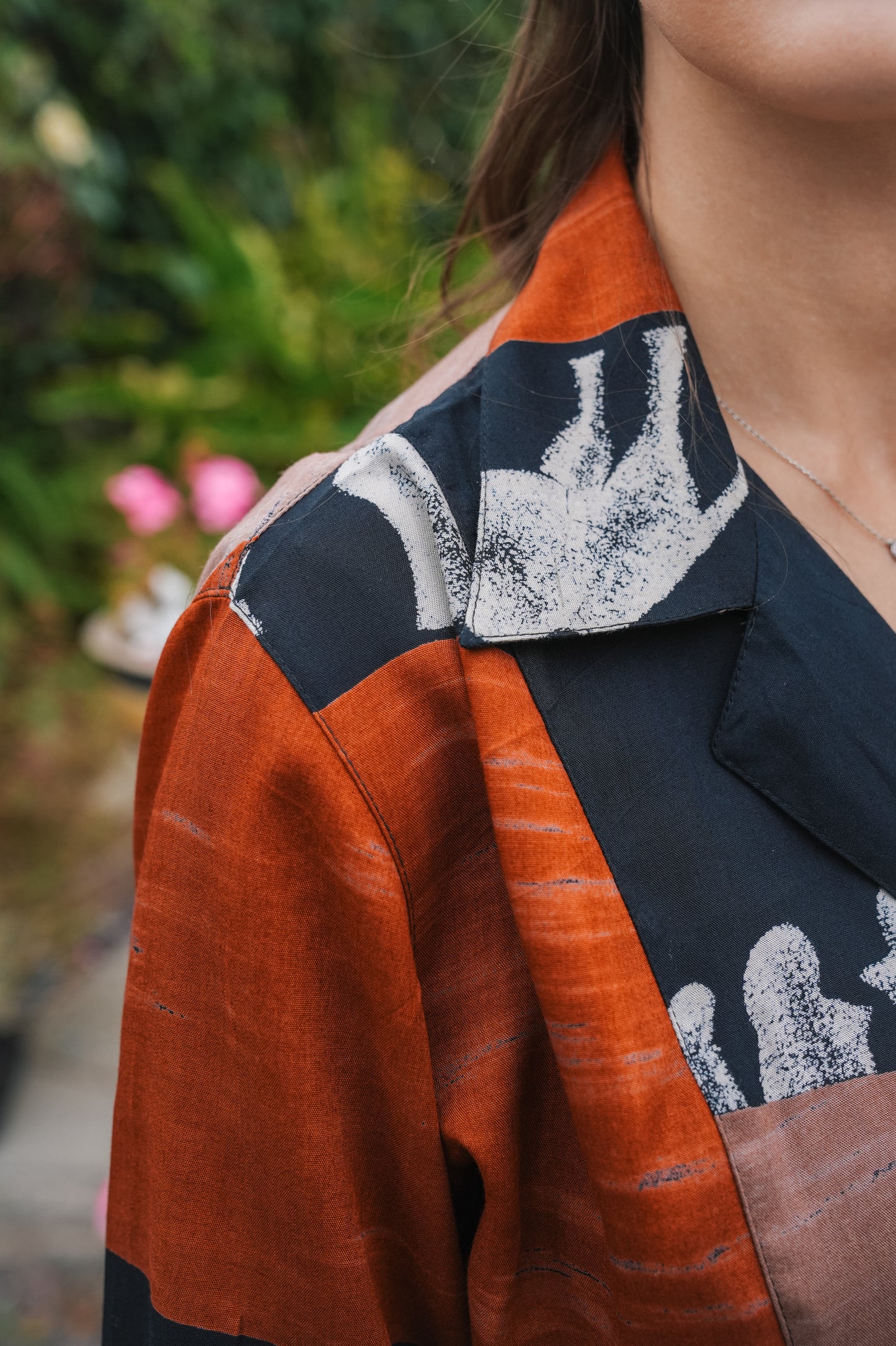 Vintage Floral Wrap Dress