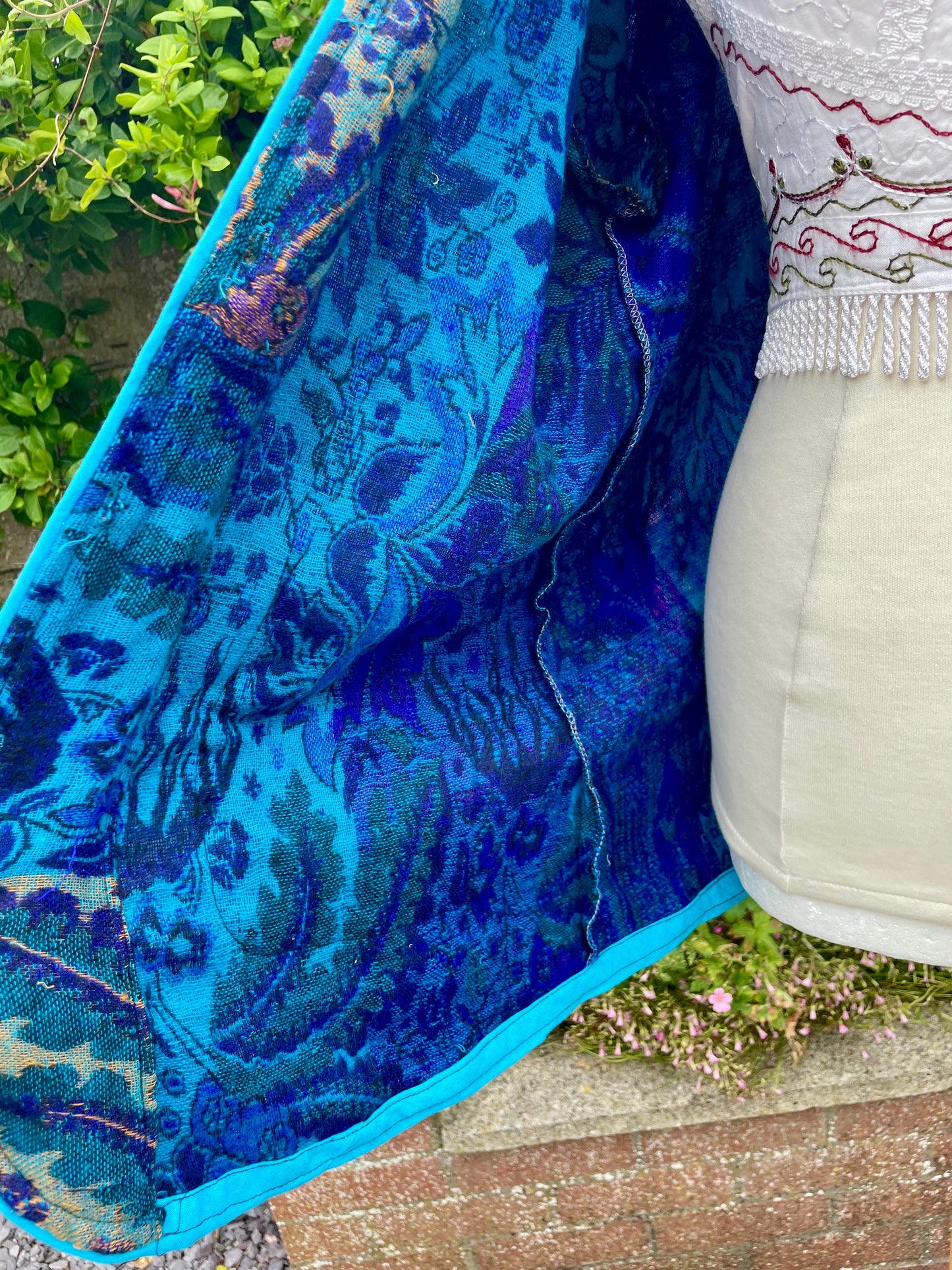 Hooded Indian Blanket Jacket One Size 8-16