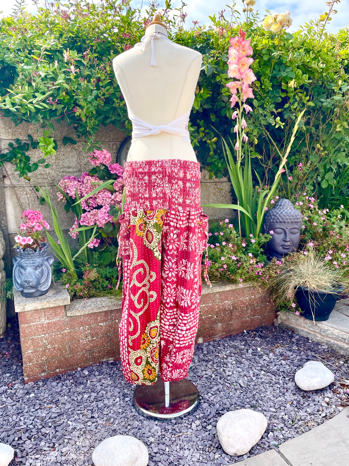 Vintage Kantha Harem Pants