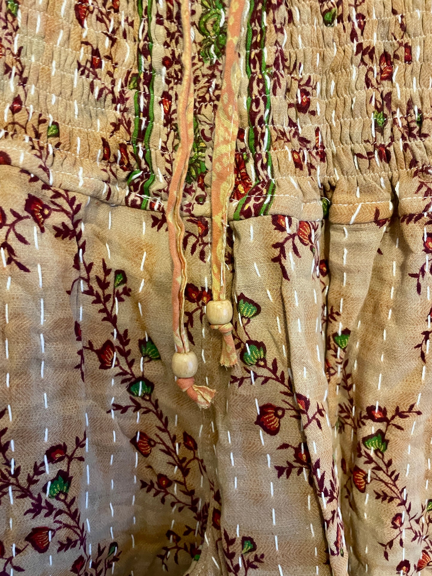 Vintage Kantha Harem Pants