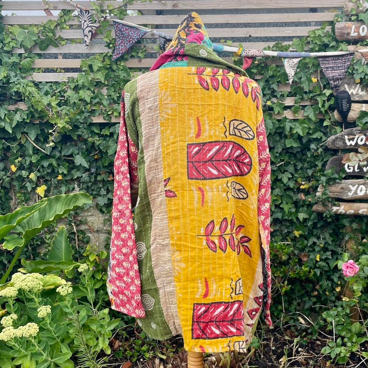 Vintage Kantha Hoodie