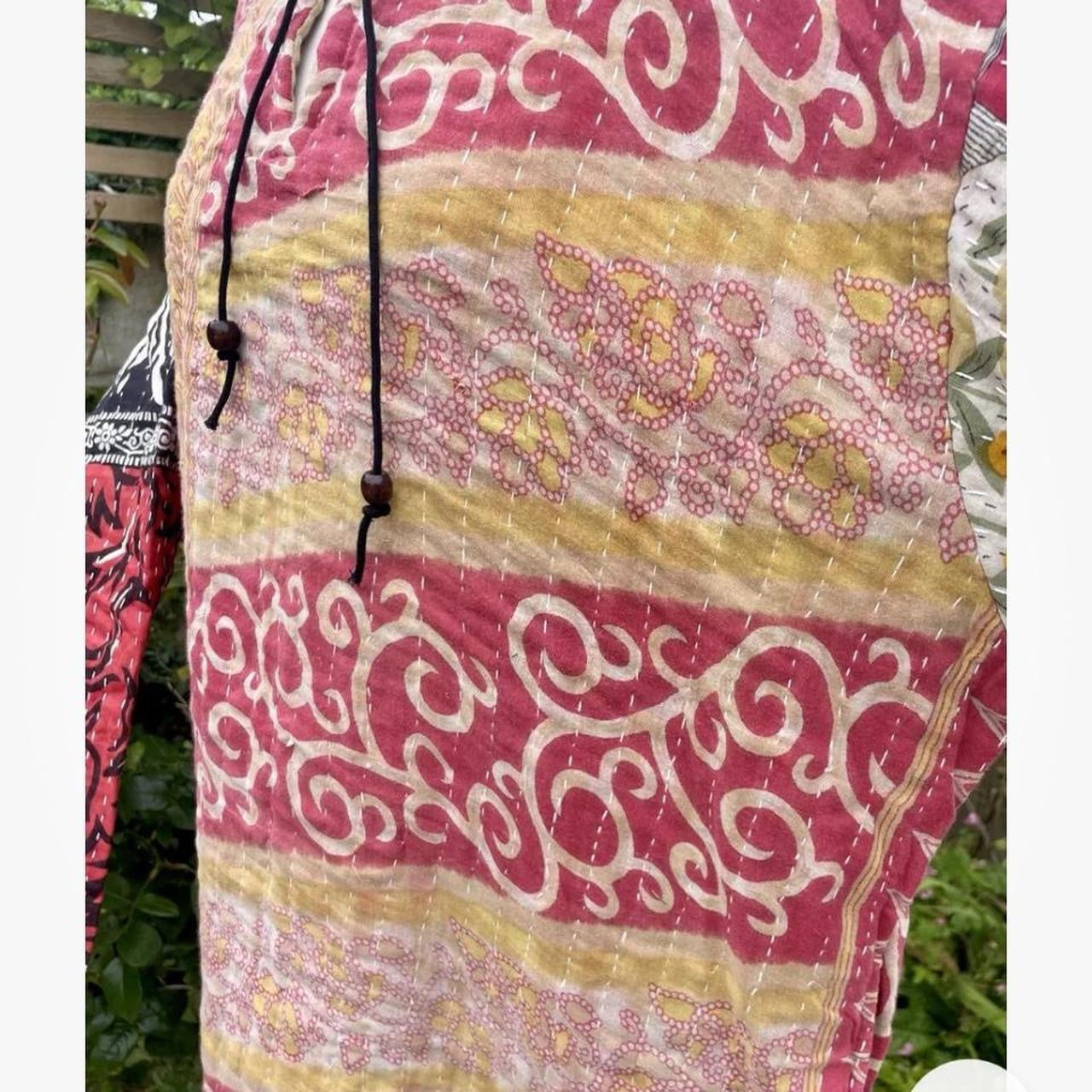 Vintage Kantha Hoodie