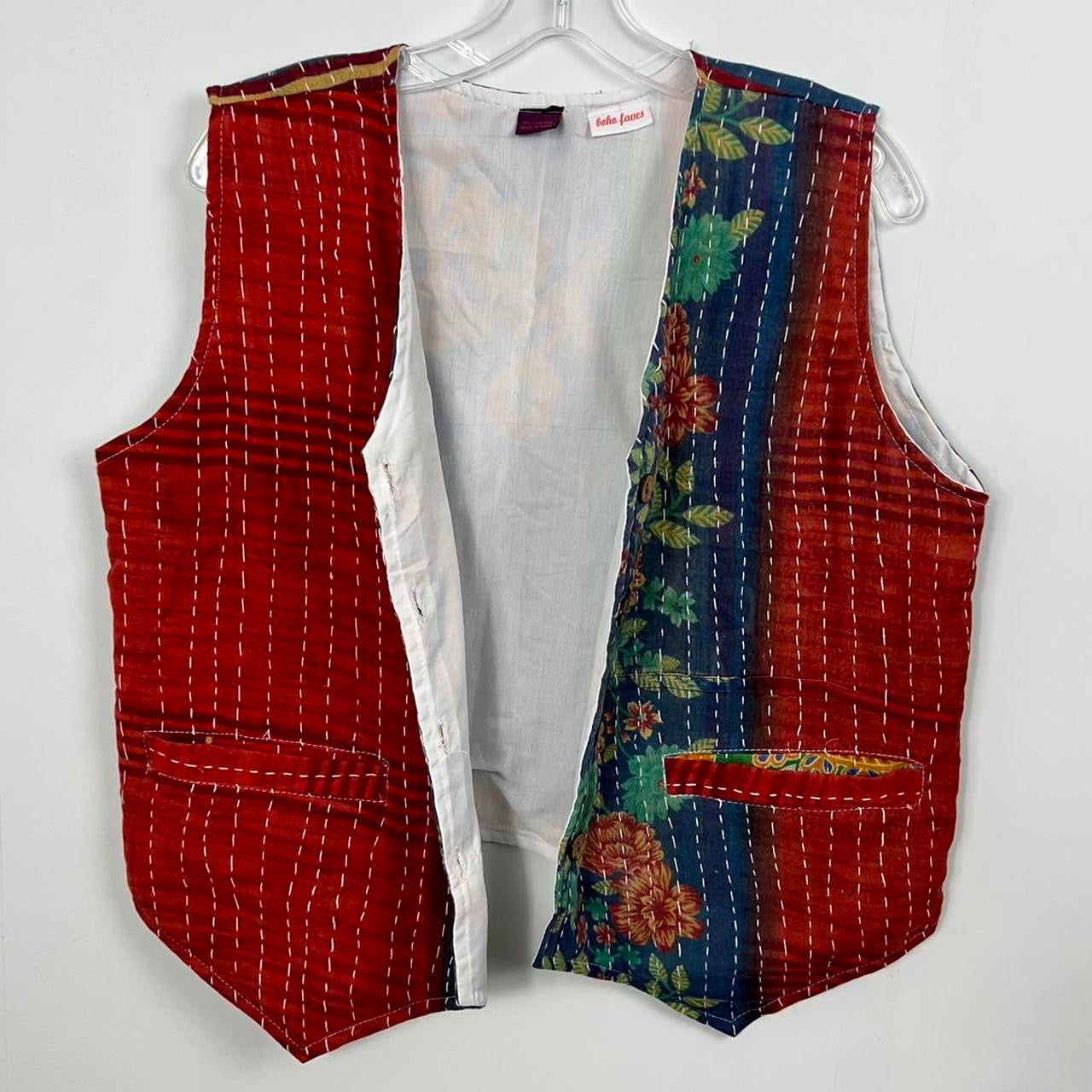 Vintage Kantha Waistcoat
