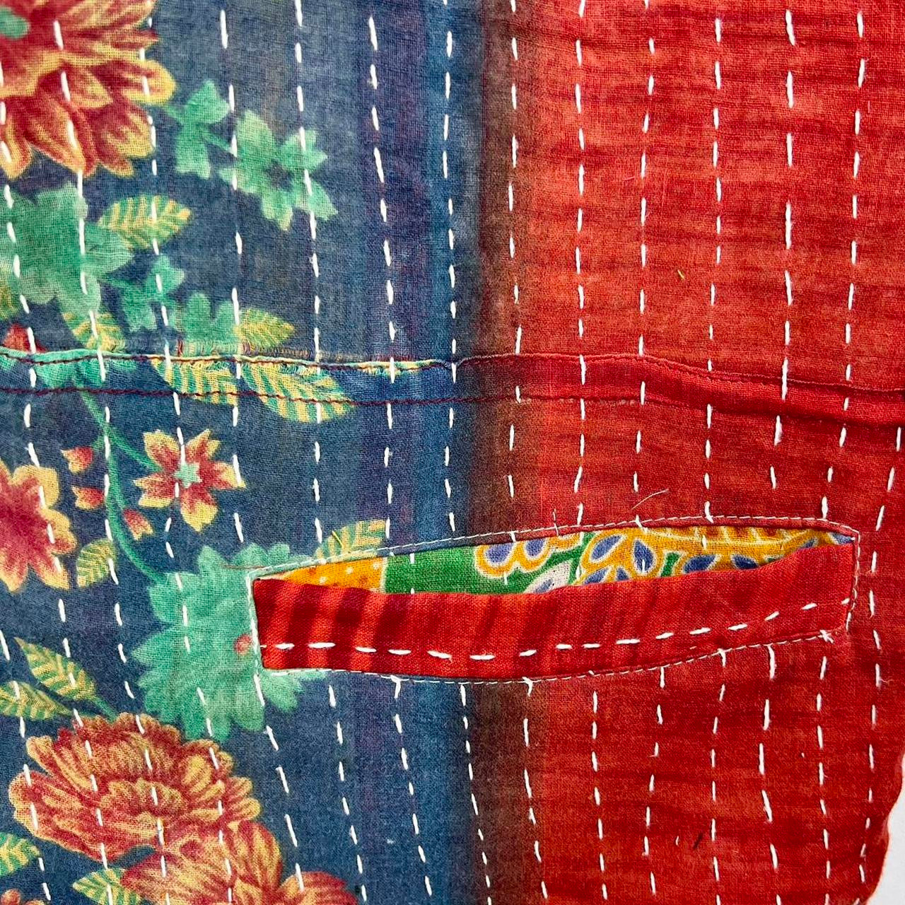 Vintage Kantha Waistcoat