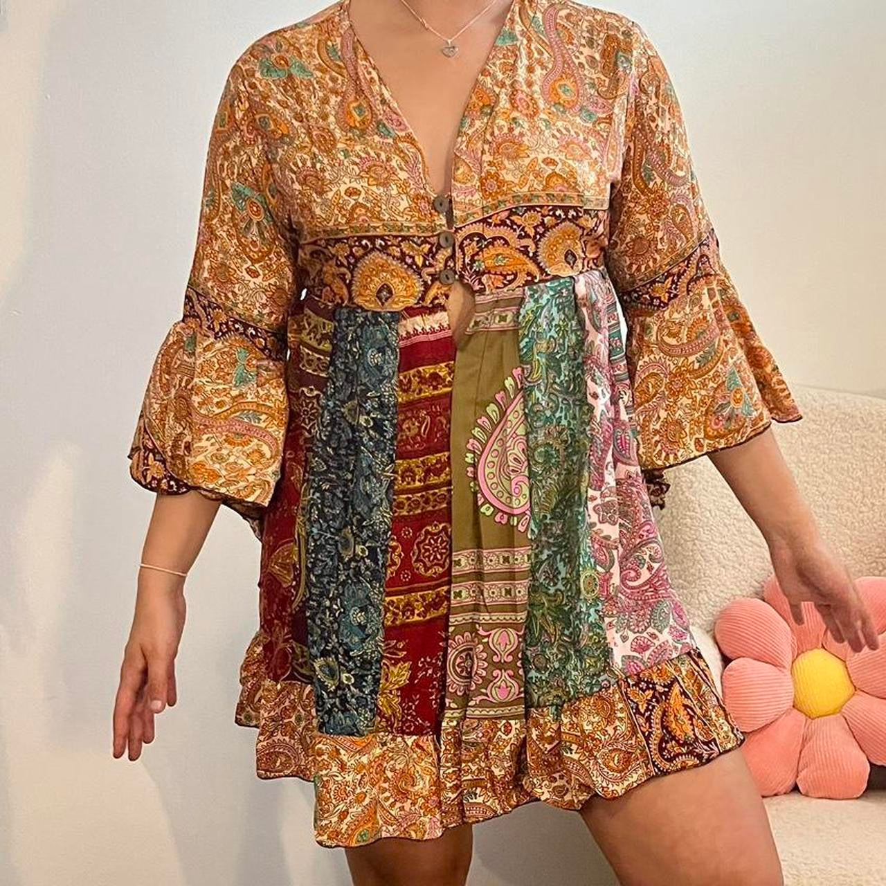 Sari Smock Top Fairycore