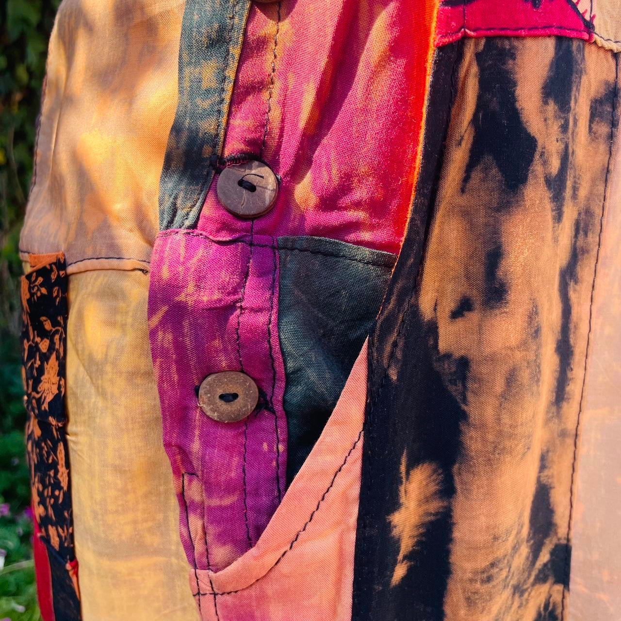 Vintage Patchwork Dungarees