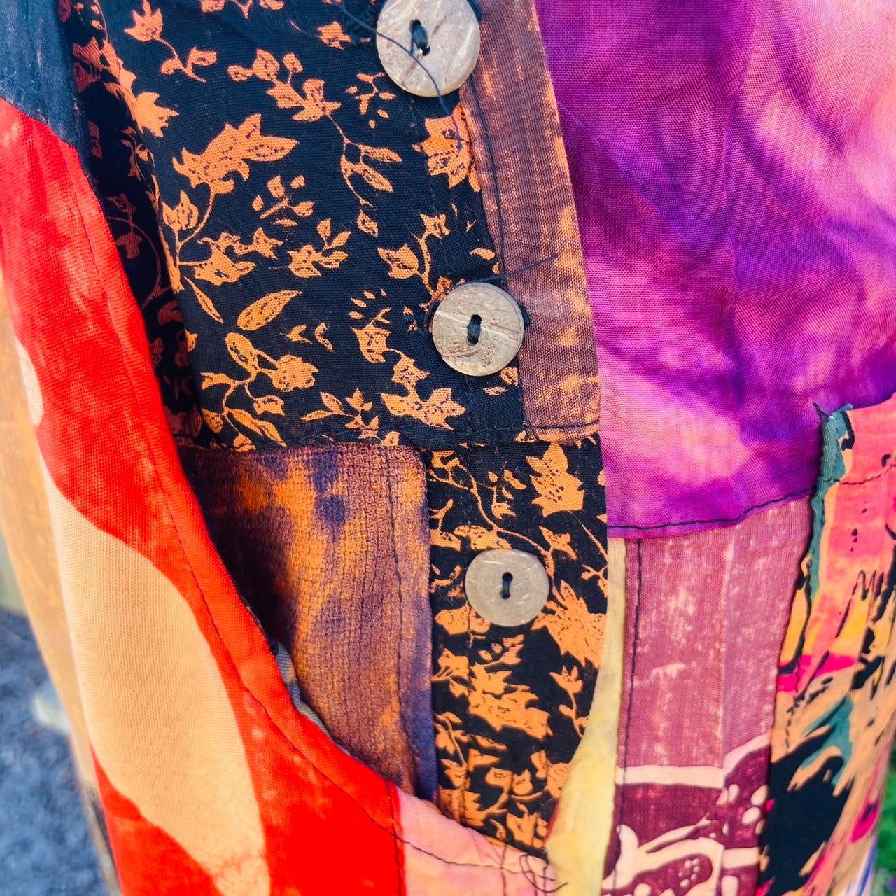 Vintage Patchwork Dungarees