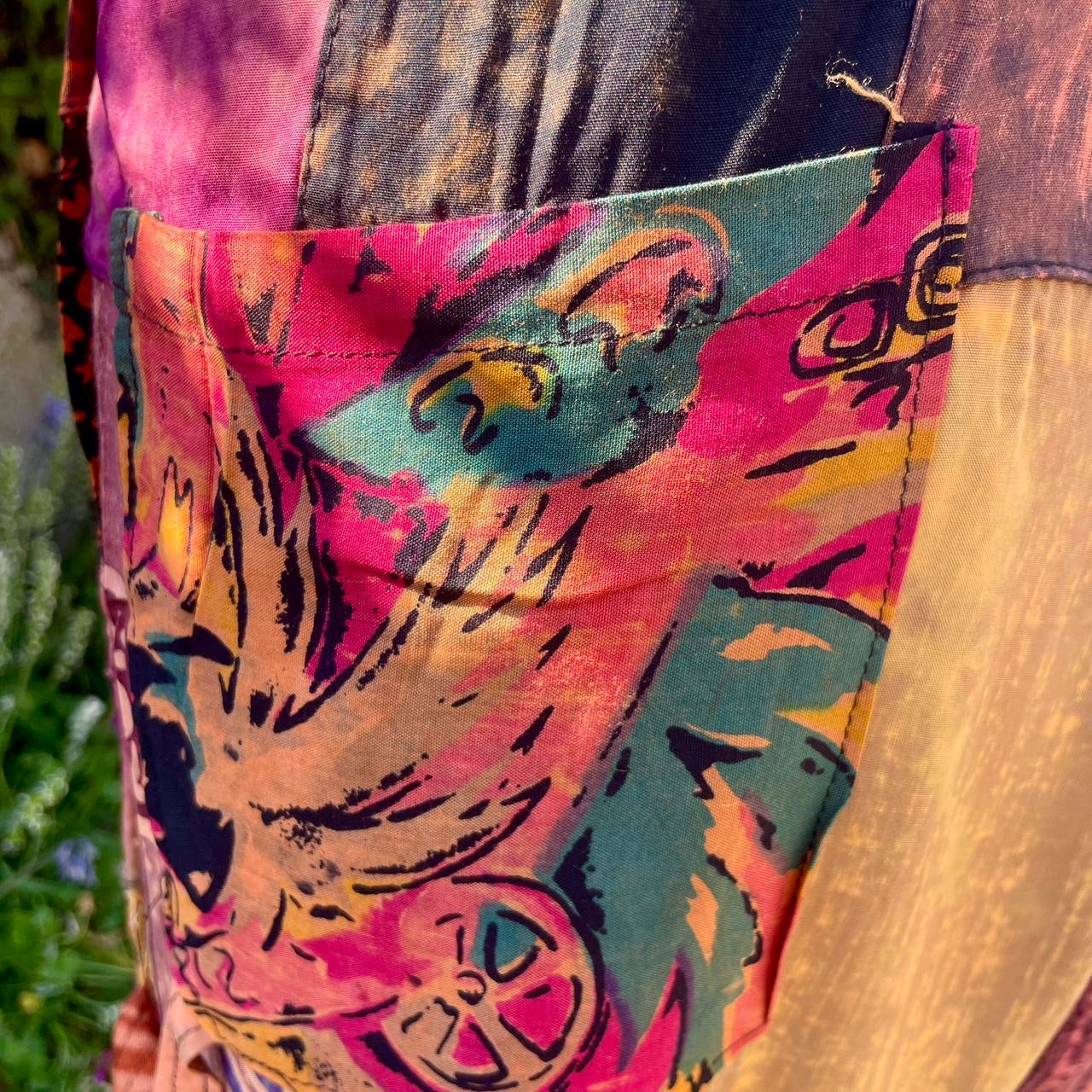 Vintage Patchwork Dungarees