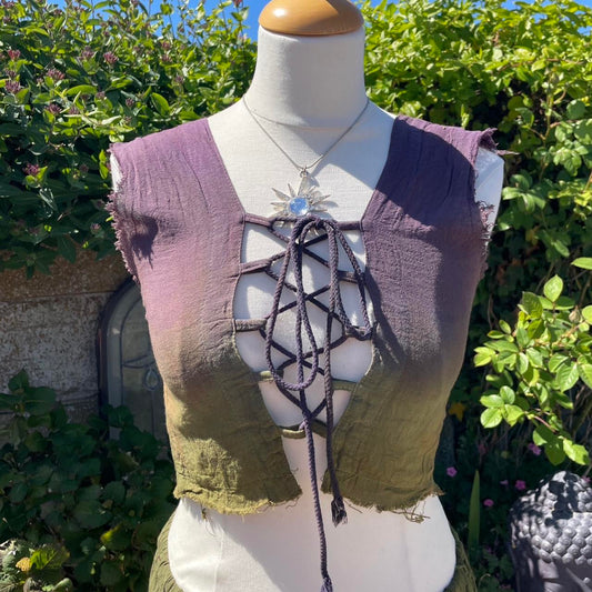 Handmade Tie Dye Skirt and Top