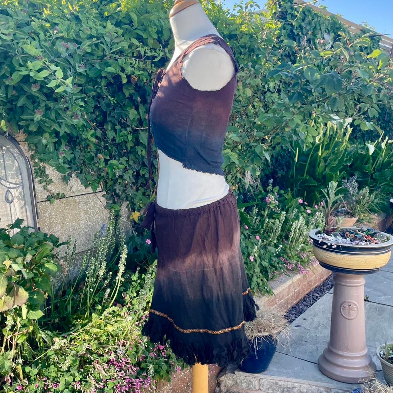 Tie Dye Coord Skirt and Top