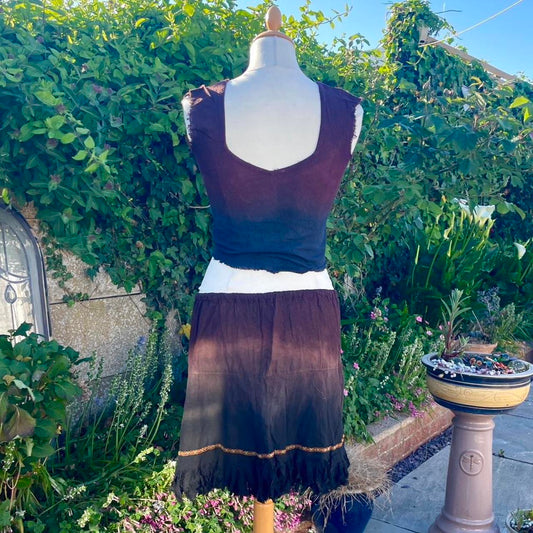 Tie Dye Coord Skirt and Top