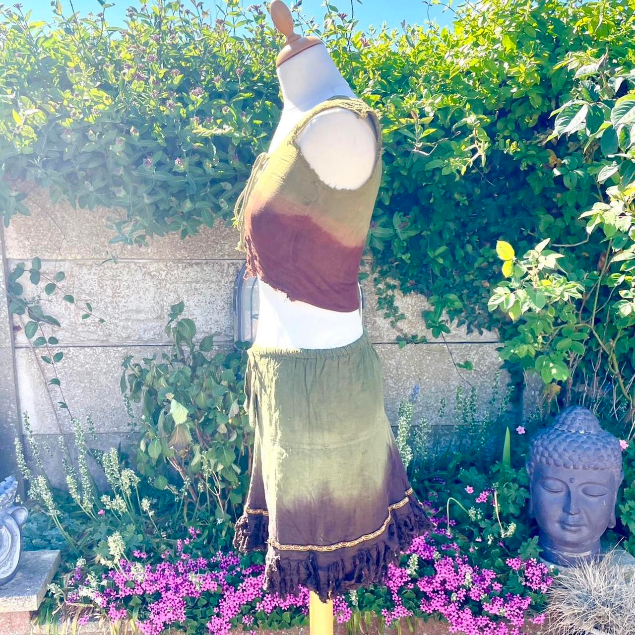 Tie Dye Coord Skirt and Top