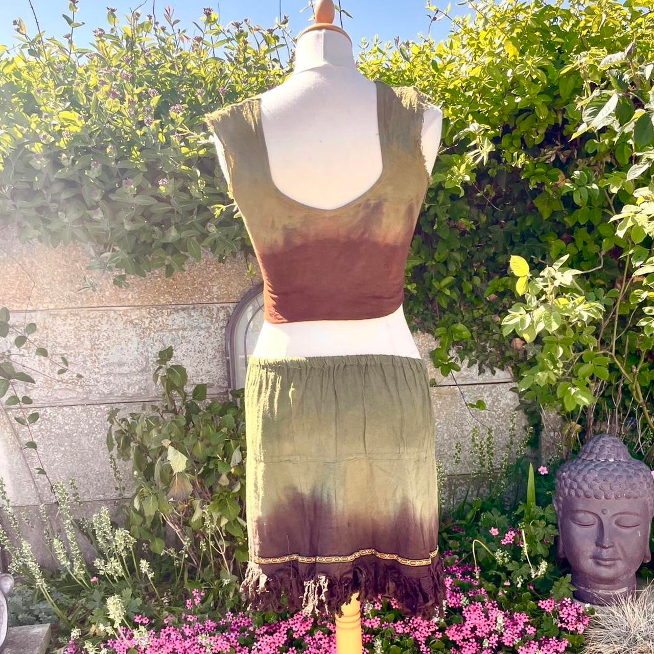 Tie Dye Coord Skirt and Top