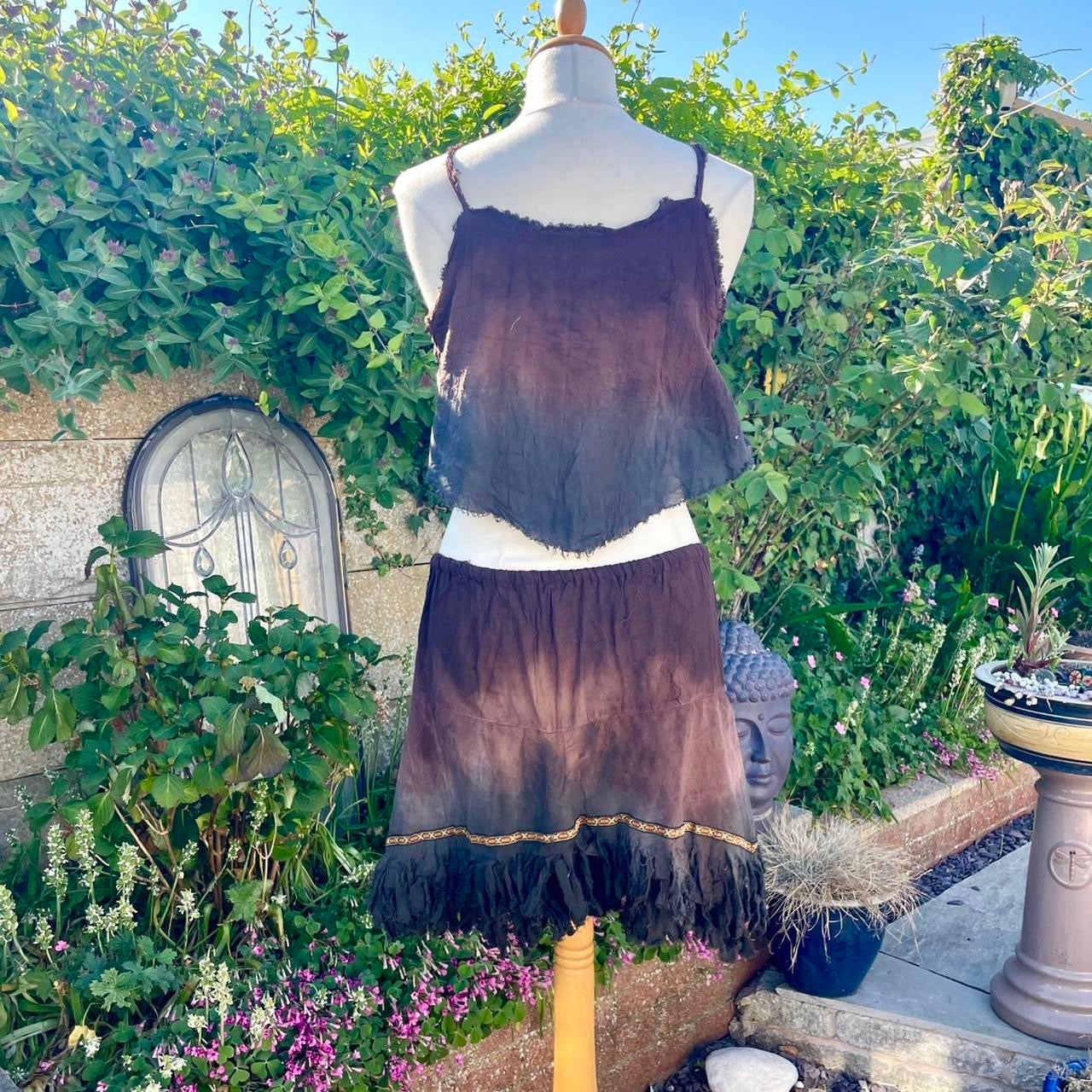 Tie Dye Coord Skirt and Top