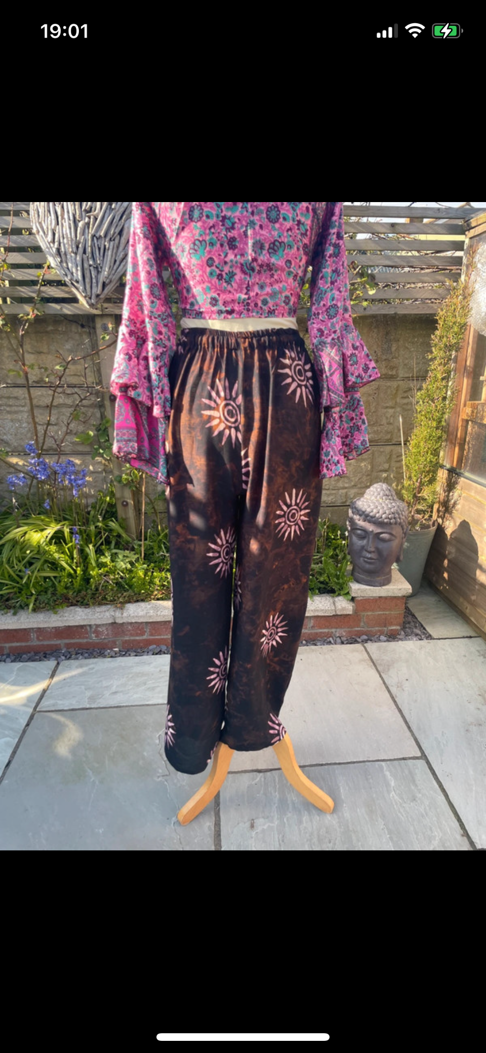 Balinese Batik Celestial Trousers