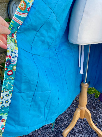 Nwt Kantha Quilted Robe