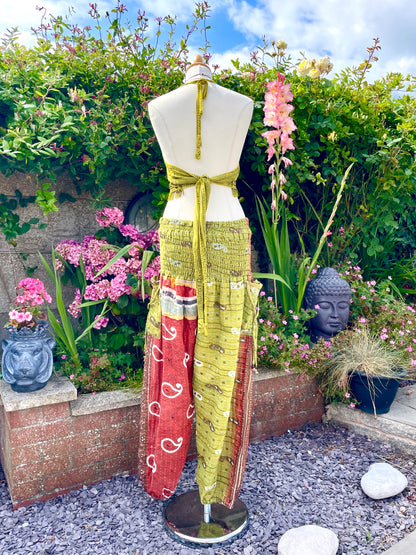 Vintage Kantha Harem Pants
