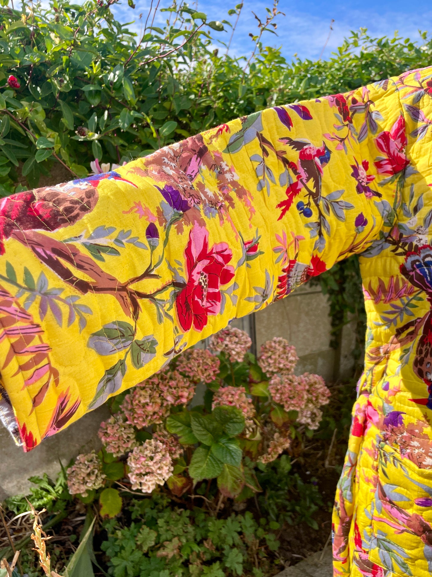 Quilted Kantha Robe / Duster