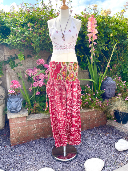 Vintage Kantha Harem Pants