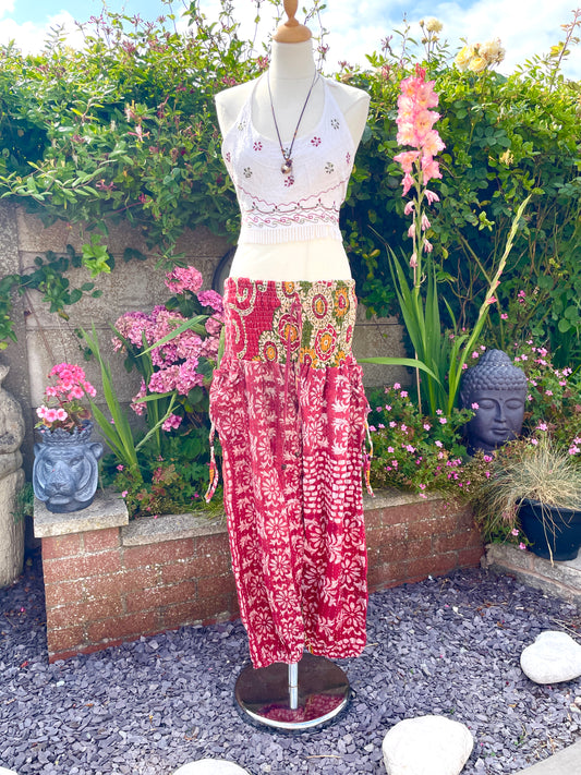 Vintage Kantha Harem Pants
