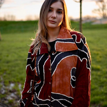 Vintage Batik Shacket