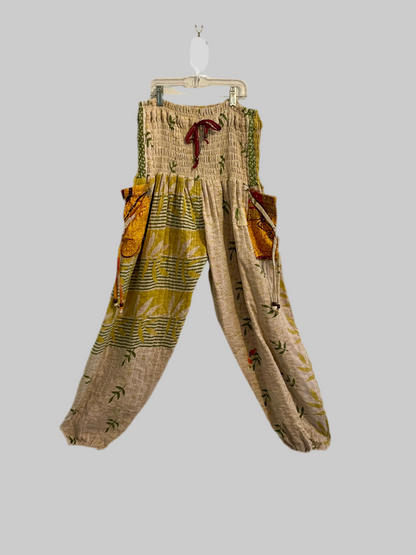 Vintage Kantha Harem Pants