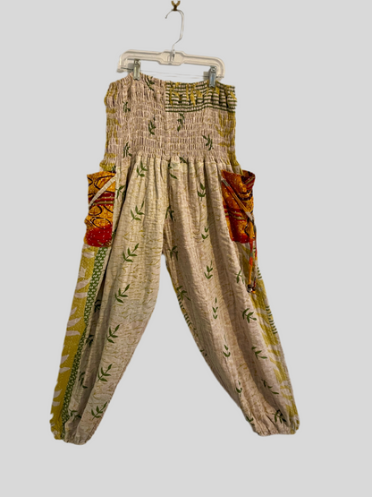 Vintage Kantha Harem Pants