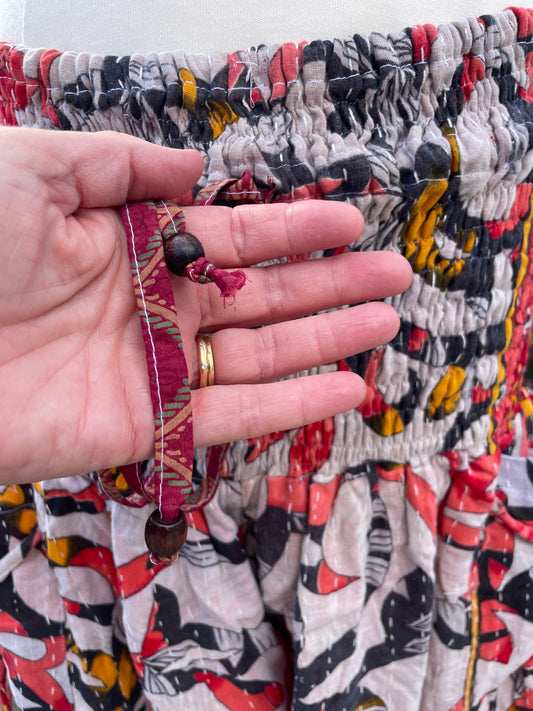 Vintage Kantha Harem Pants