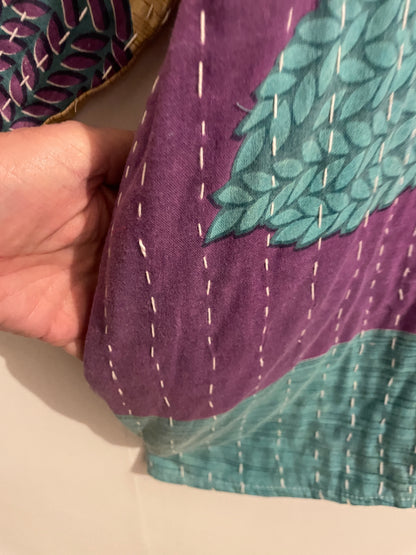 Vintage Reversible Kantha Hoodie