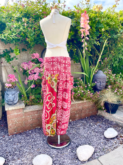 Vintage Kantha Harem Pants