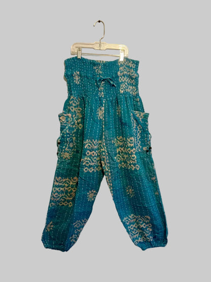 Vintage Kantha Harem Pants