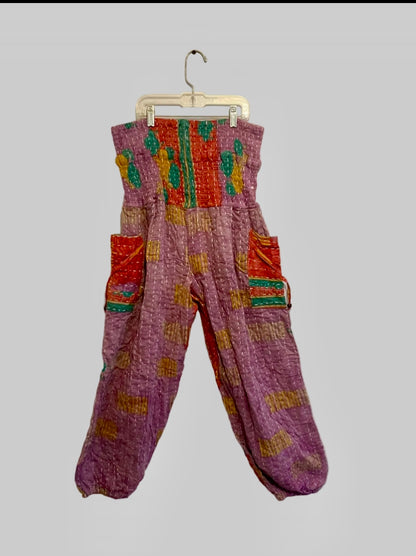 Vintage Kantha Harem Pants