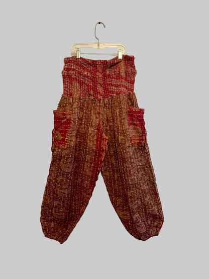 Vintage Kantha Harem Pants