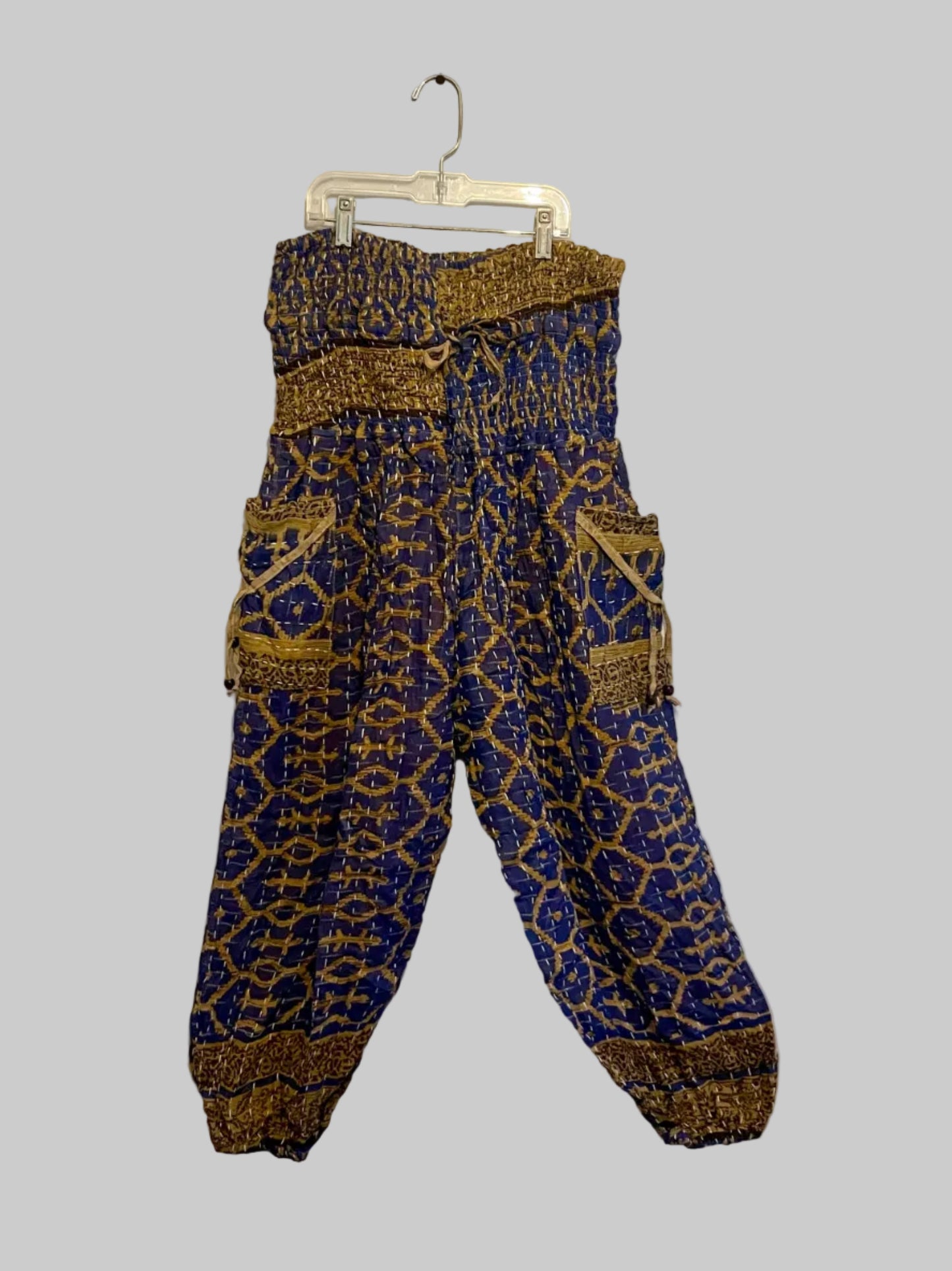 Vintage Kantha Harem Pants