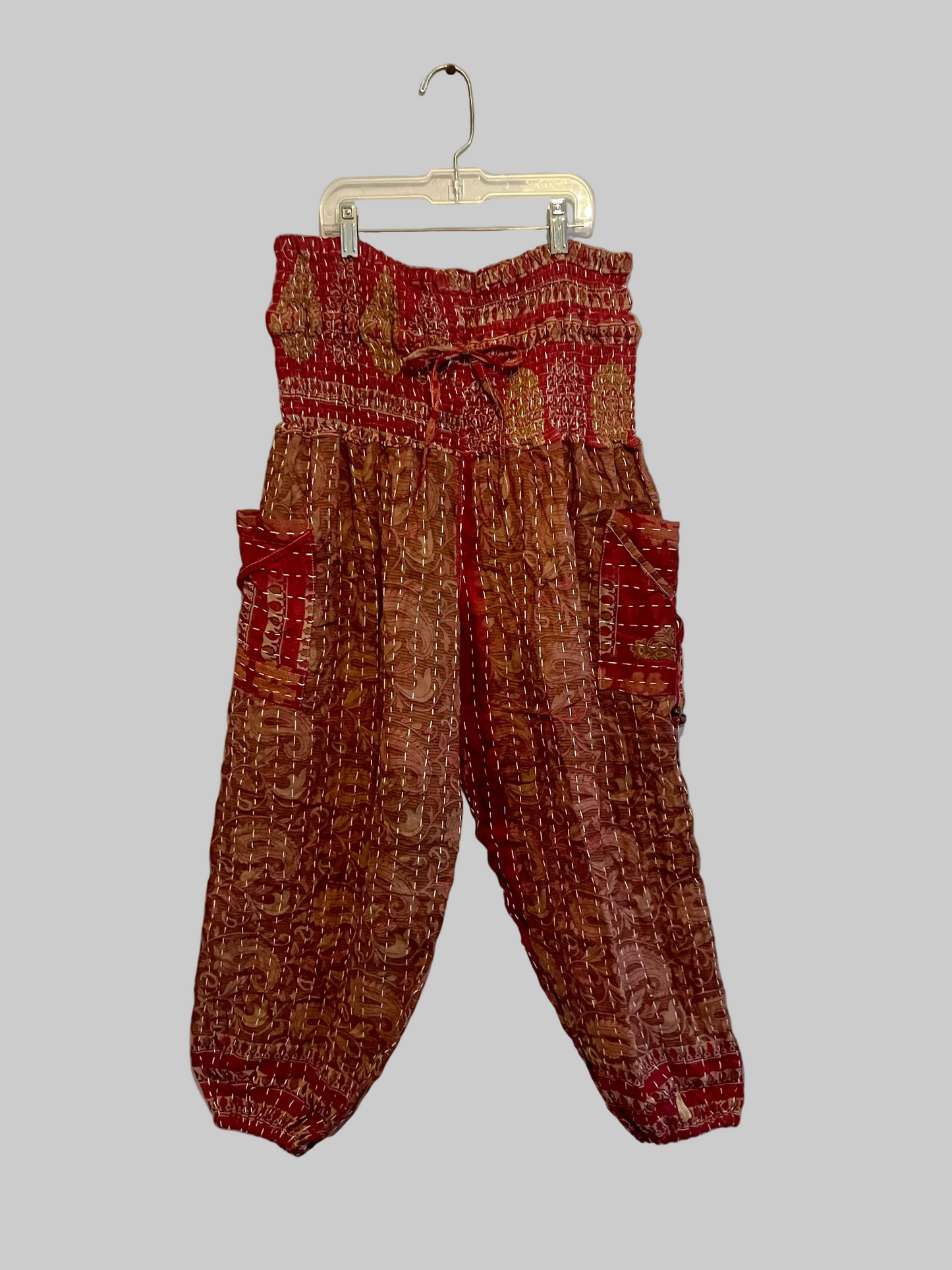 Vintage Kantha Harem Pants