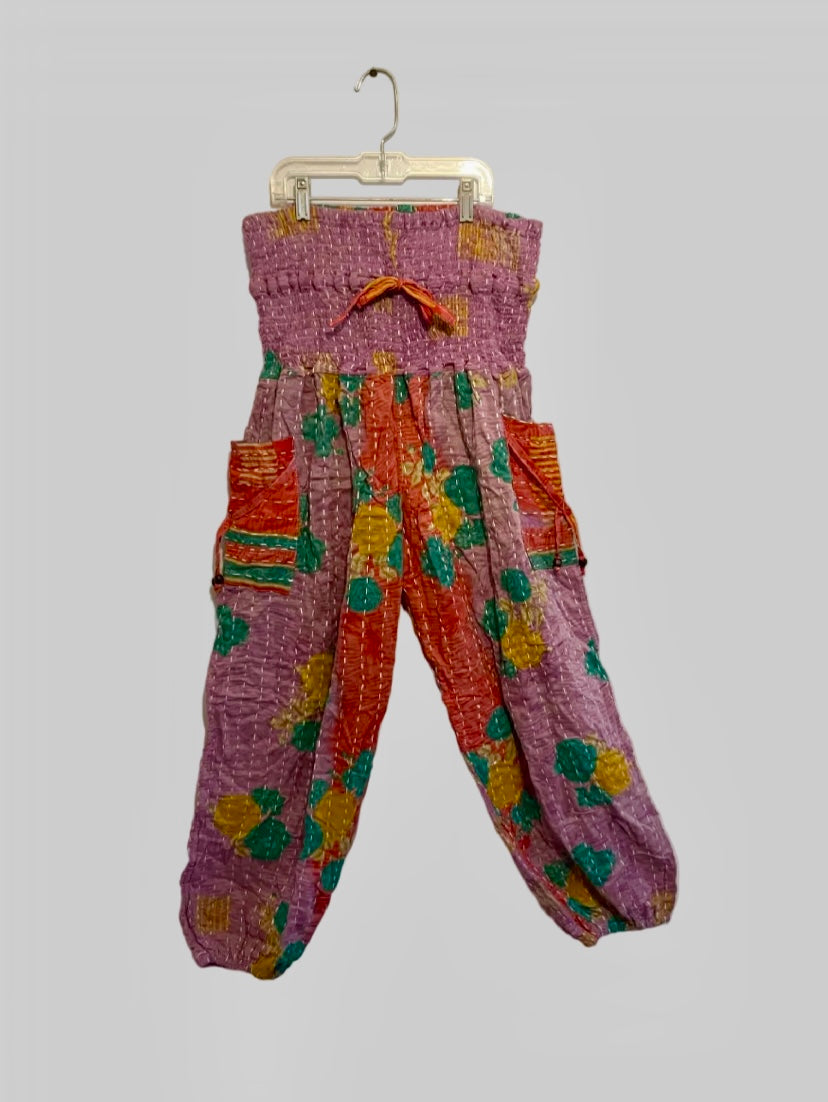 Vintage Kantha Harem Pants
