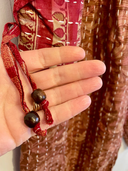 Vintage Kantha Harem Pants