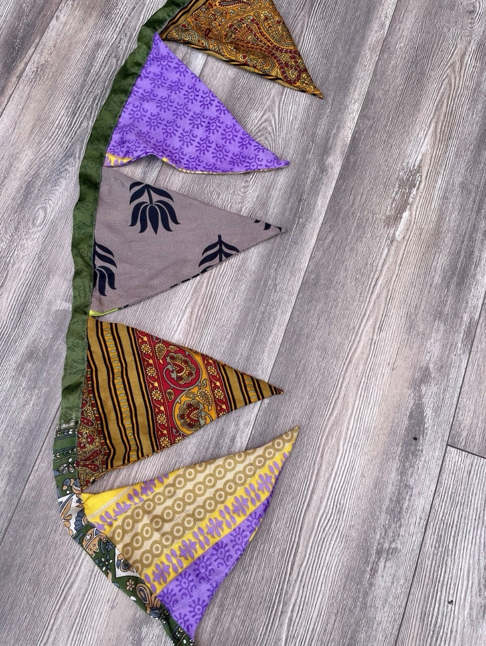 Recycled Sari Bunting/Garland