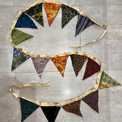 Recycled Sari Bunting/Garland