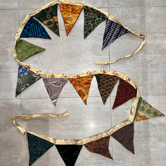 Recycled Sari Bunting/Garland
