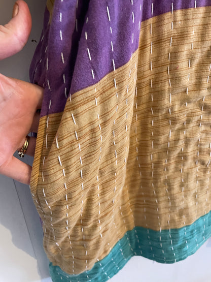 Vintage Reversible Kantha Hoodie