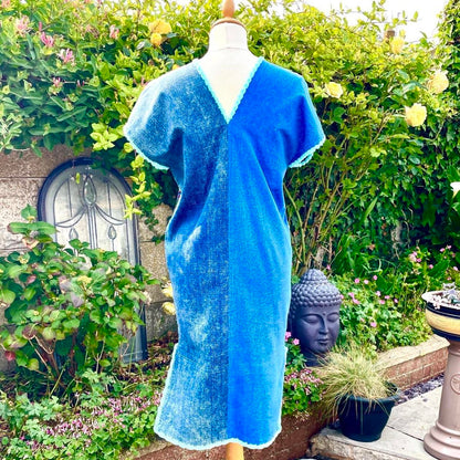 Vintage Cat Hand Embroidered Dress