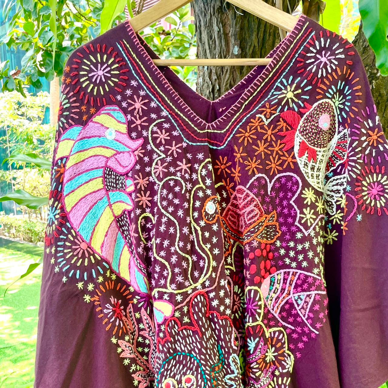 Retro Kaftan Style Top
