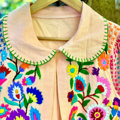 Vintage Thai Hand Embroidered Over Jacket